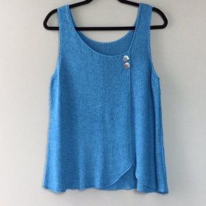 Gorgeous knitted cotton blend top
